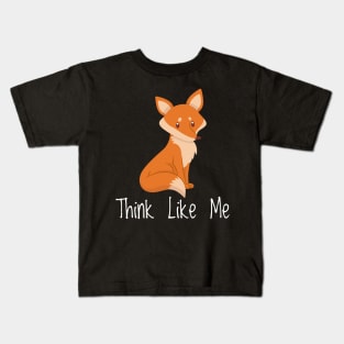 Fox CARTOON ILLUSTRATION lovely gift Kids T-Shirt